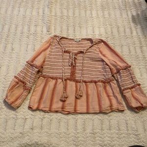 American Eagle Peasant Top
